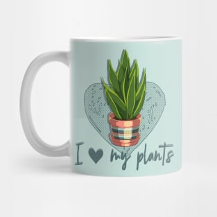 I love my plants Mug